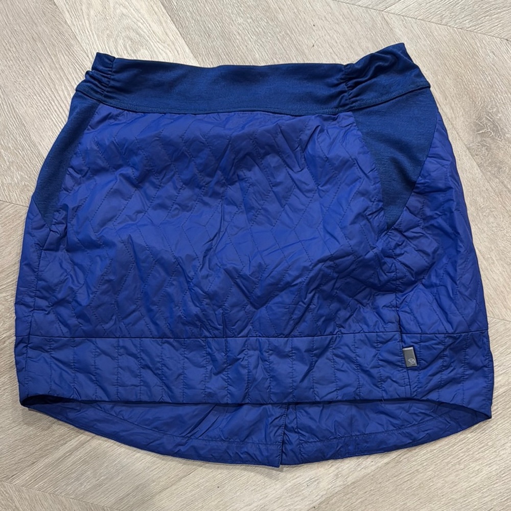 Mountain Hardwear Blue Bubble Mini Skirt Athletic